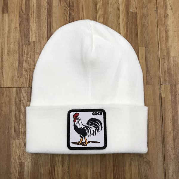 

new men's and women's autumn and winter new animal embroidery woolen hats, warm hats, curly knitted hats, a variety of styles and, Blue;gray