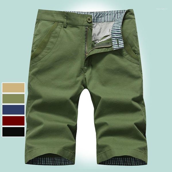 

men's casual shorts summer men's casual pants large size trousers middle short shorts athletic fashion 2233 -401, White;black