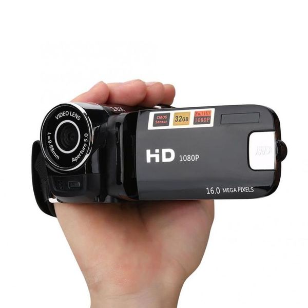 

video camcorder vlog camera full hd 270 degree rotation 2.7in 720p 16x digital video camera anti- dv camcorder