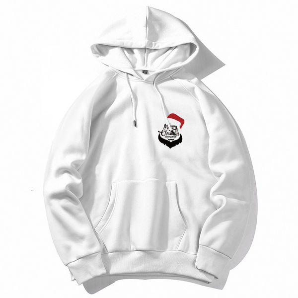

2021 new christmas printing hoodies men multicolor casual hooded women sweatshirt hip-hop streewear male 5miu, Black