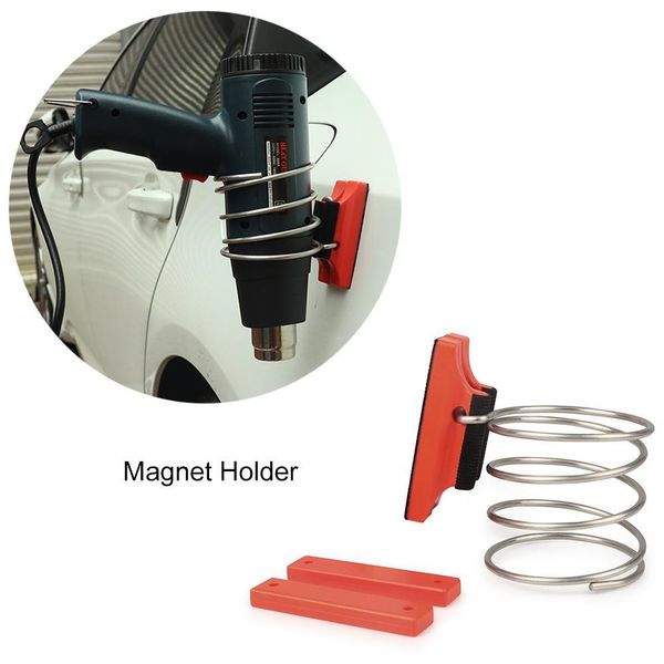 

foshio magnetic holder iron ring for heat gun car vinyl film wrap tool window tint sticker air gun magnet support h jllohn