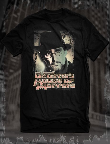 

new funny new black dr terror's house of horrors cult movie peter cushing amicus sport hooded sweatshirt hoodie t shirt