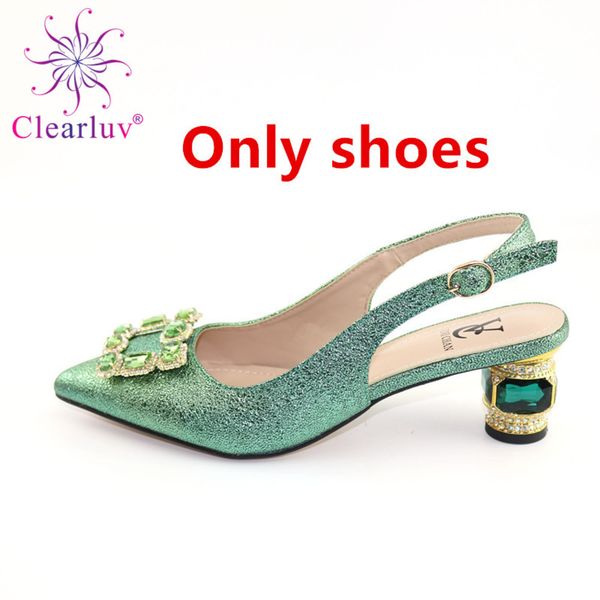 

italian shoes with matching bag set decorated with appliques african shoes and bags matching set elegant italian women pumps c0202, Black