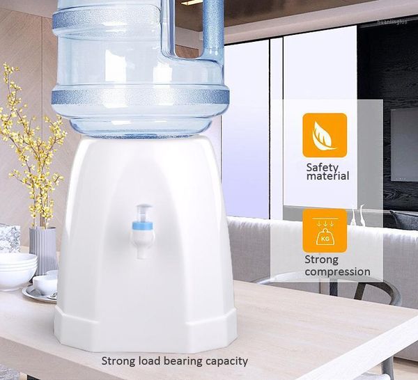 

water dispenser mini deskdrinking fountains machine base buckets watering bottle holder absorber barrel pump faucet1