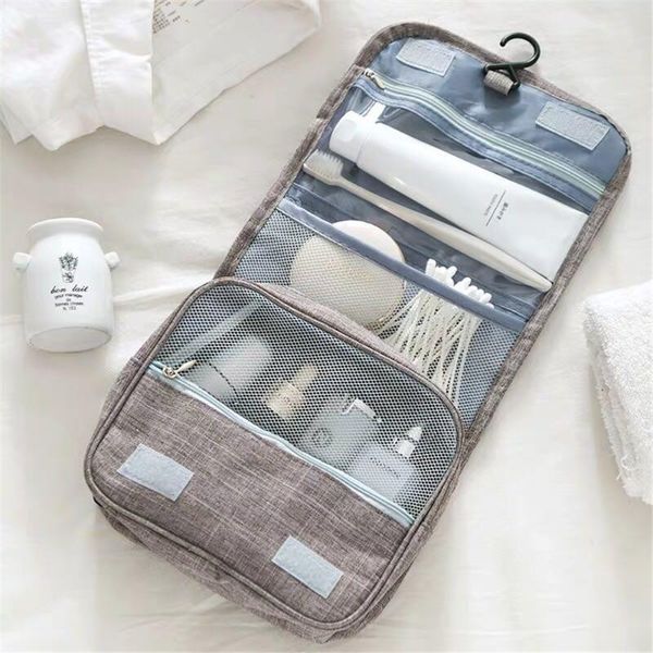 

travel portable cosmetic bag female portable cosmetic storage bag men's business large capacity wash