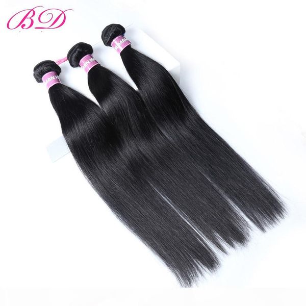 

bd дешевые бразильские наращивания волос девственницы норки прямая волна тела свободная волна реми человеческие волосы утечки волос, Black