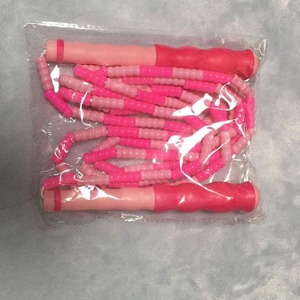 

jump ropes soft bead slub rope skipping special sporting goods for high school entrance examination adjustable fancy