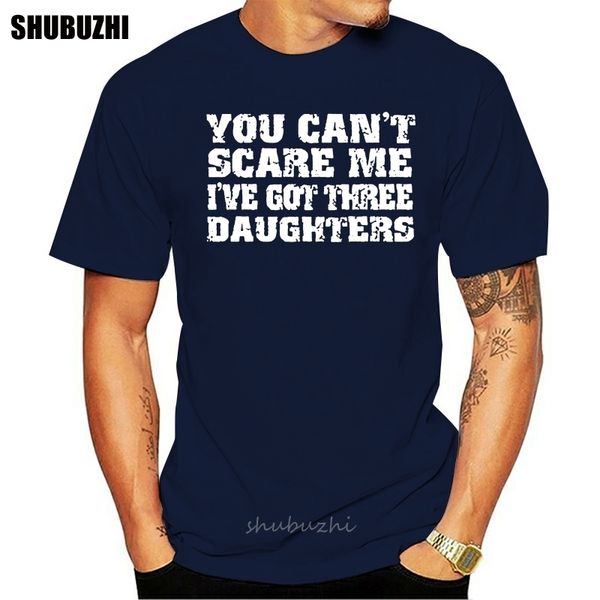 

you can't scare me i've got three daughters funny father's day dad male brand teeshirt men summer sport hooded sweatshirt hoo