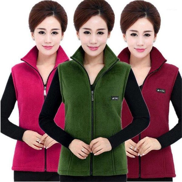 

2020 new fleece women vests autumn korean plus size 5xl sleeveless jackets ladies fashion zipper casual waistcoat female1, Black;white