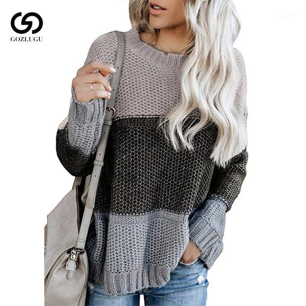 

o-neck sweater vintage pullover rainbow winter striped knitted1, White;black