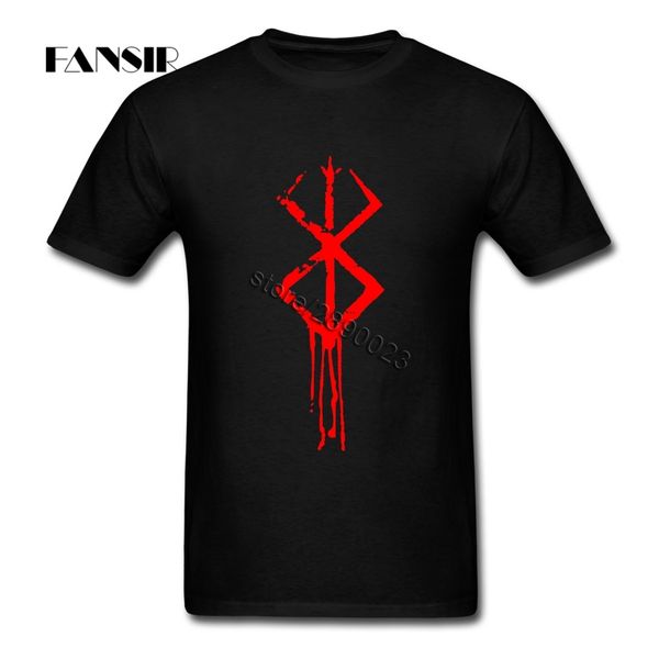 

berserk anime short sleeved male latest camisetas pure cotton men's for team hoodie designers t shirts sweatshirt