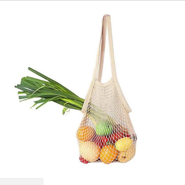 

10pcs all cotton mesh bag shopping bag fruit mesh vegetable