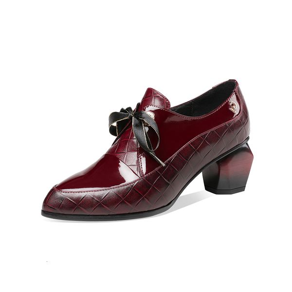 

women's plus 2021 size feminine leathers on reliefs stone of thick heels recording shoes 0dwy, Black