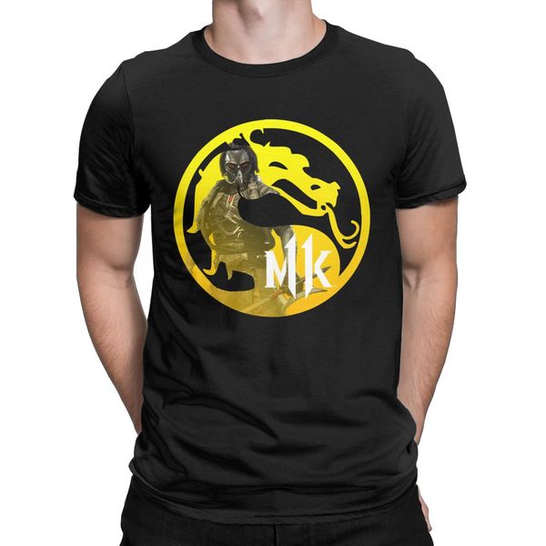 

casual mortal kombat mk11 kabal logo for crewneck short sleeve tees 4xl 5xl plus size clothes sport hooded sweatshirt hoodie men t shirt