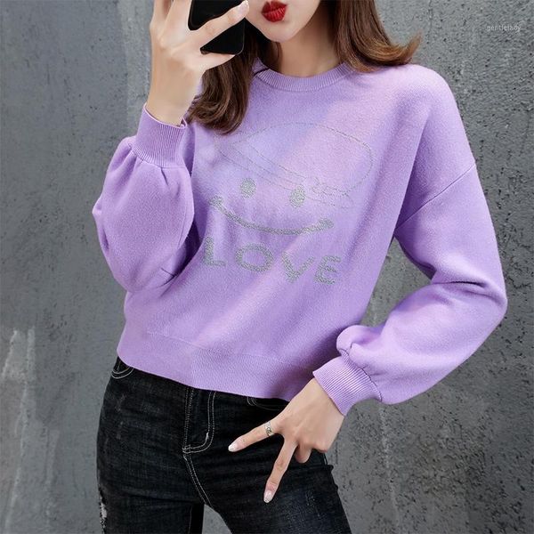 

women's sweaters thickening paragraphs 2021 autumn winters hedge short ladies sweater knitting shirt jacket sleeve1, White;black