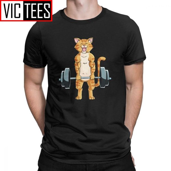 

cat deadlift powerlifting fitness lifting weights t shirts men pure t shirt tee shirt europe sweatshirt sport hooded sweatshirt hoodie