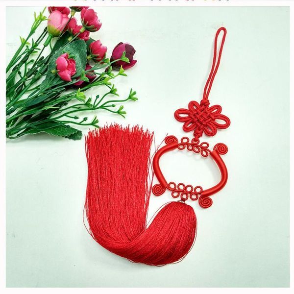 

1pcs guanyin basin chinese knot tassel diy jewelry curtain garment home textile decorative accessories craft tassels pendant h jllmgz