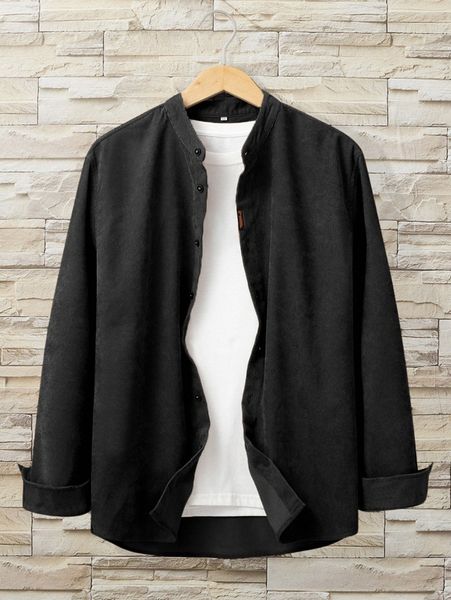 

men corduroy button front shirt without tee v2bz#, White;black