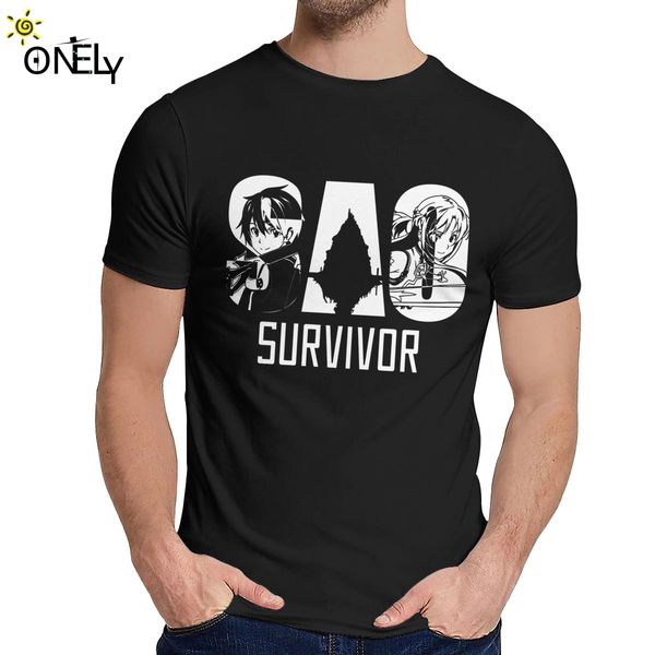 

sword art online t-shirt crewneck for male big size camiseta sport hooded sweatshirt hoodie