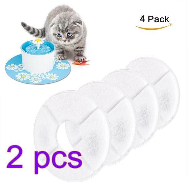 

multifunctional 4pcs lot activated carbon filter for matic water drinking fountain cat dog kitten pet bowl drink dish filter wmtsva mywjqq