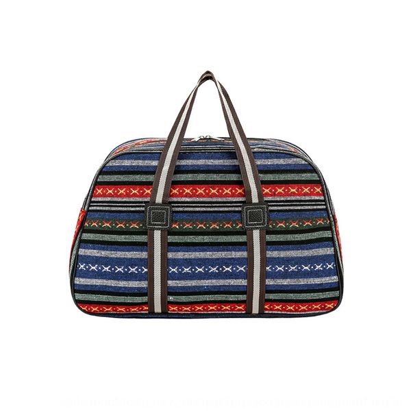 

travel fashion outdoor travel luggage luggage canvas ethnic style multi functional single shoulder slant straddle bag large capacity pillow