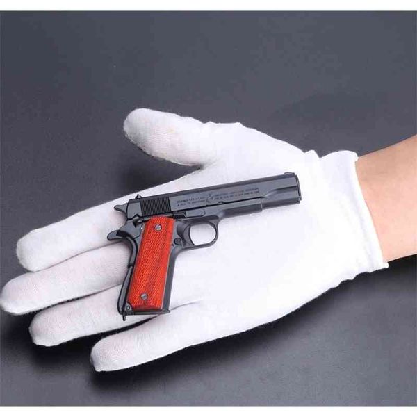 

23alloy 1:2.05 us m1911 shell throwing metal detachable non launching military model gun