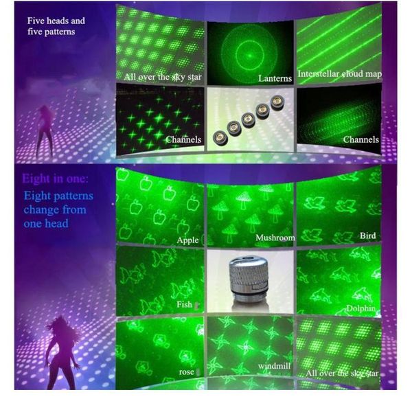 

303 green laser pointer pen 532nm high power glare outdoor flashlight professional travel indicator hunting lase qyljym