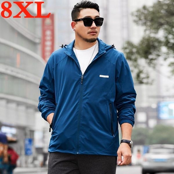 

men's jackets 2021 plus size 8xl 7xl 6xl autumn casual bomber jacket coat men arrivals spring fashion pockets slim fit, Black;brown