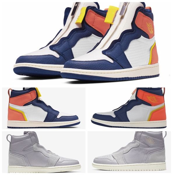 

2020 new 1 1s high zip aq3742-100 jumpman men sports running shoe blue curacao mens sneakers women running shoes