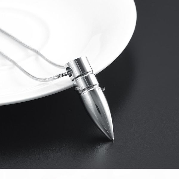 

cmj9891 waterproof and men ashes urns new keepsake polished bullet memorial women urn cremation for necklace for jewelry sale hrogo