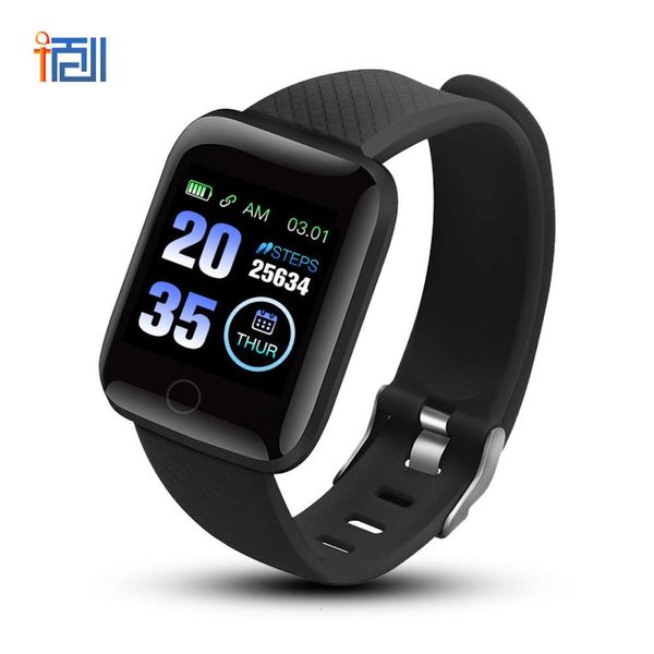 

116plus smart d13 color screen wristband exercise meter bluetooth to remind heart rate and blood prsurebgt