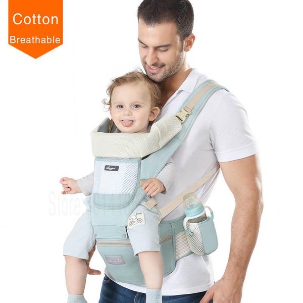 

new ergonomic baby carrier 3 in 1 infant kid baby hip seat sling front facing kangaroo wrap carrier for travel