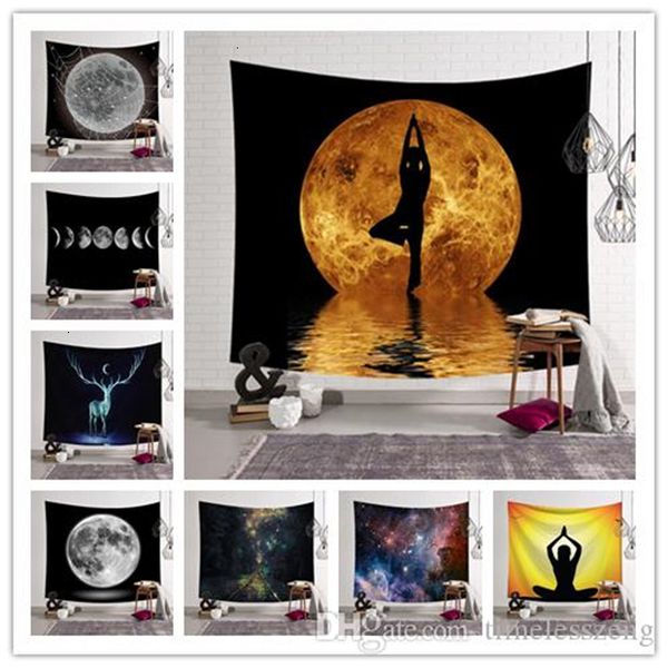 

200 designs 150*130cm tapestry bohemian mandala wall hanging elephant beach towel shawl yoga mat polyester tapestry home decor customizable