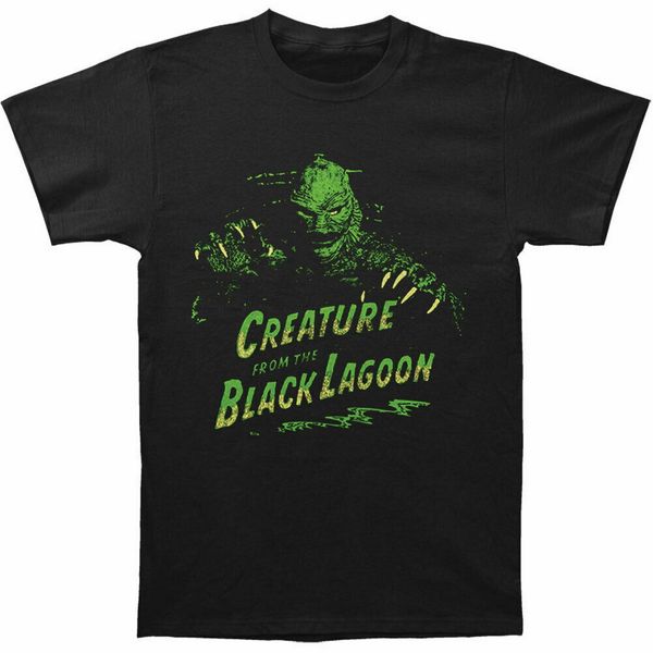 

creature from the black lagoon men's green creature tee t shirt black breathable men t-shirt sport hooded sweatshirt hoodie
