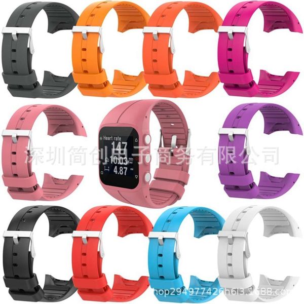 

suitable for polar bonan m400 m430 smart bracelet with silicone self buckle strap