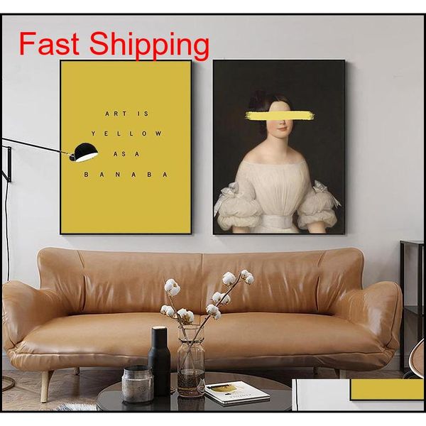 

retro woman sculpture renaissance art poster abstract canvas wall print painting modern style picture conte qyljwj homes2011
