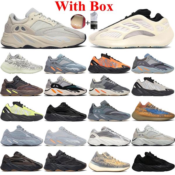 

with box kanye west 700 blue oat non-reflective triple black mnvn running shoes women men 380 tephra alien mens trainers sports sneakers