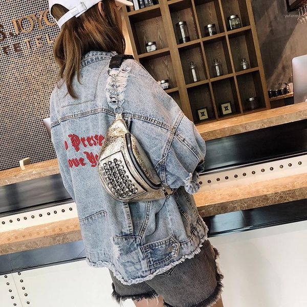 

waist bags 2021 women's bag fashion rhinestone shiny shoulder niche zipper mobile chain crossbody1