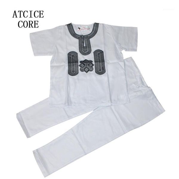 

african dresses for children soft material embroidery design for baby boy with pants1, Red