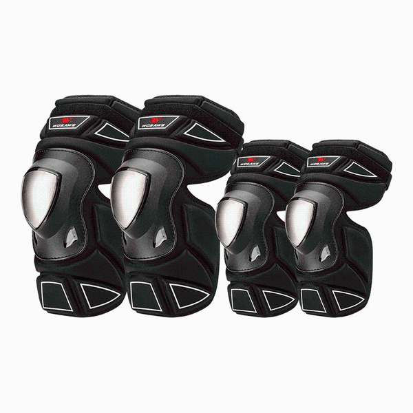 

wosawe motorcycle knee pads elbow protection guard motocross safe gear knee protector elbow pads size