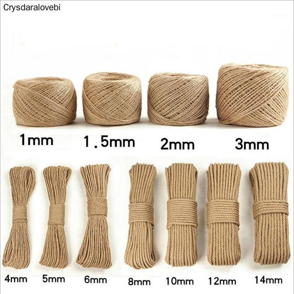 

1mm -16mm natural 100% jute rope decoration environmental fancy yarn for diy home shop decoration for handmade basket lamps1, Black;white