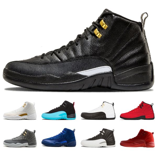 

12 12s mens shoes white black the master gs barons wolf grey flu game taxi playoff french blue gym red sneakers