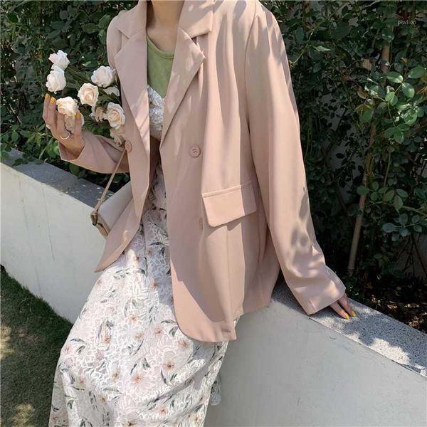 

summer new fashion thin blazer jacket women casual long sleeve work suit coat office lady solid slim blazers1, White;black