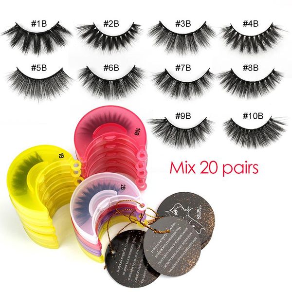 

shidishangpin eyelashes wholesale bulk lash 20/30/100pcs eyelashes wholesale lashes natural false lashes makeup in bulk lashes wmtoho