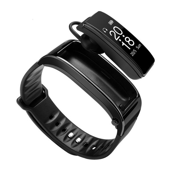 

y3 phone smart bracelet bluetooth headset music movement step heart rate sleep monitoring 0.96