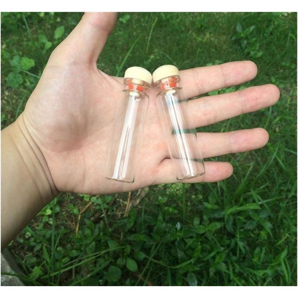

20ml glass bottles with hardwood cap cute glass bottles jars crafts for wedding gift home de jllhie jhhome