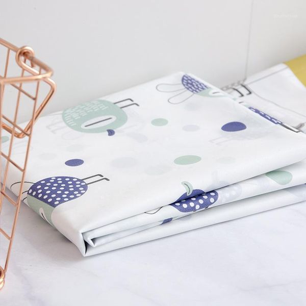 

cartoon print rectangular tablecloths waterproof oil-proof table cloth for kitchen decorative dining table cover1
