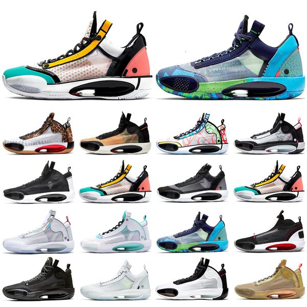 

basketball 34s jumpman shoes 34 mens crispy eclipse infrared 23 paris red orbit regency purple heritage cny eclipse men sports sneakers, Black
