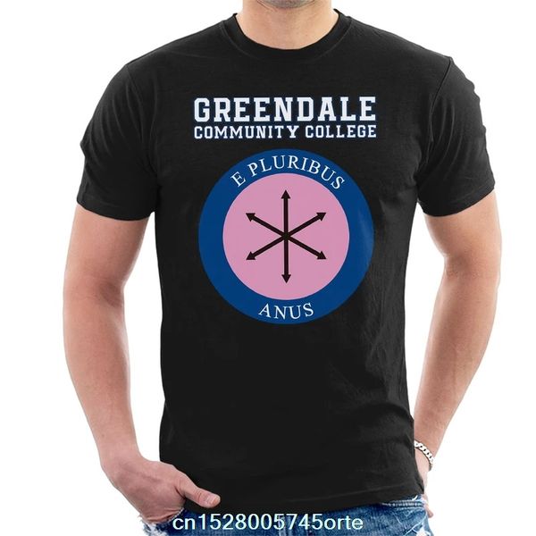 

отпечатано смешно 2020 camiseta community college greendale e pluribus анус мужская футболка футболка спортивная с капюшоном толстовка толст