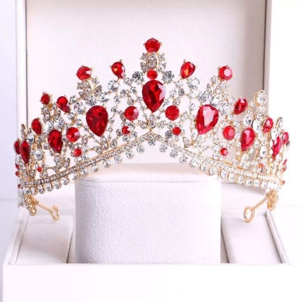 

new korean diamond bride crown wedding dress accessories headdress king
